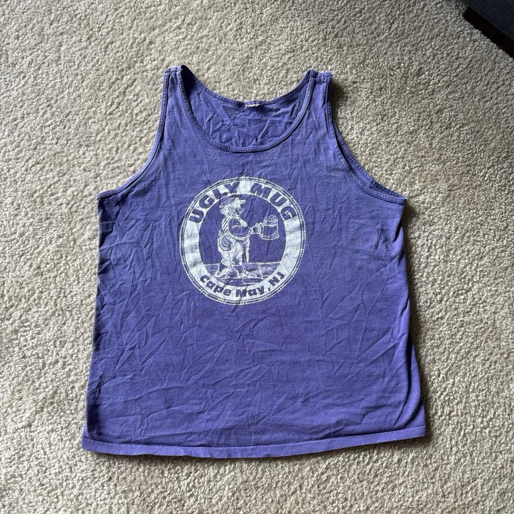 Purple Ugly Mug Tank Top